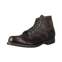 frye men's prison fashion boot, dark brown, 10.5m