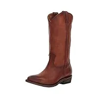 frye women's billy pull on western boot, cognac, 9 m us
