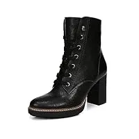 naturalizer femmes bottes couleur noir black tumbled leather taille 39 eu / 8 us
