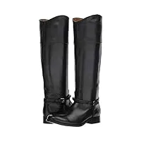 frye melissa women's black seam tall boots 8m