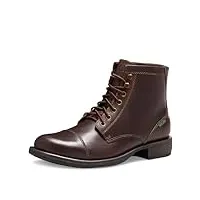 eastland men's high fidelity fashion boot, dark brown, 15 w us