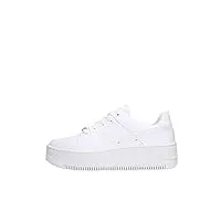 nike femme w af1 sage low chaussures de fitness, blanc (white/white/white 100), 35.5 eu
