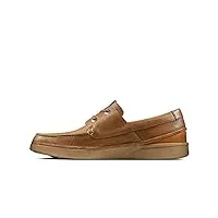 clarks , chaussures de ville à lacets pour homme marron marron - marron - marron clair/cuir, 39 eu