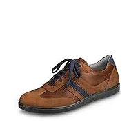 jomos , chaussures de ville à lacets pour homme - marron - cognac, 47 eu