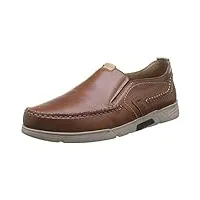 fluchos choi slipper & chaussures bateau pour homme marron - 39 - chaussures bateau, braun libano libano, 39 eu