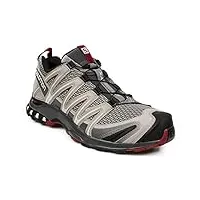 salomon xa pro 3d chaussures de trail running pour homme, stabilité, accroche, protection longue durée, monument, 45 1/3
