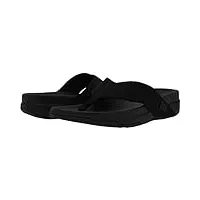 fitflop homme surfer toe-thongs tongs, noir (black 001), 47 eu