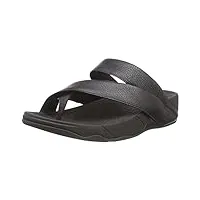 fitflop homme sling toe-thongs tongs, noir (black 001), 44 eu