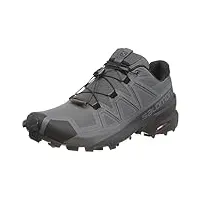 salomon speedcross 5 chaussures de trail running pour homme, accroche, stabilité, fit, magnet, 46 2/3