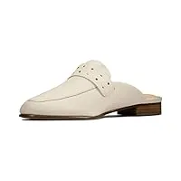 clarks pure mule white leather 9.5