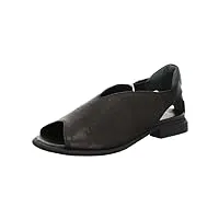 think! kamaa sans chrome tanné durable,sandale femme,0000,noir,38 eu