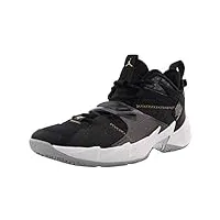nike homme jordan why not zer0.3 chaussure de basketball, black mtlc gold white, 47.5 eu