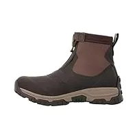 muck boots apex mid zip, botte de pluie homme, noir, 44/45 eu