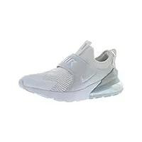 nike air max 270 extreme (gs) chaussures de course mixte enfant - blanc - blanc (blanco blanco metálico plata blanco), 40 eu eu
