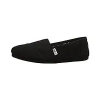 toms mens classic christmas holiday loafers black us 9.5 medium (d)