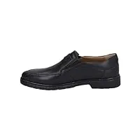 josef seibel homme mocassin,chaussons alastair 03, monsieur chaussures basses,largeur k (extra-large),semelle intérieure amovible,noir (schwarz),50 eu / 15 uk