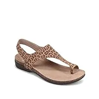 dansko women's reece leopard suede sandal 10.5-11 m us