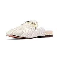 clarks - chaussures pure2 mule femme, 40 eu, white leather