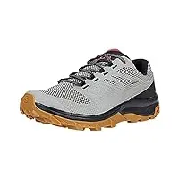 salomon outline gore-tex chaussures de randonnée pour homme, imperméables, confort d’une basket, prête pour les aventures outdoor, frost gray, 48