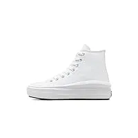 converse femme chuck taylor all star chaussures de marche, white, 39 eu