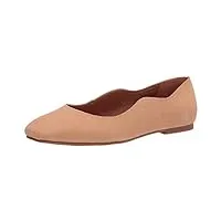 lucky brand womens dellie ballet flat, dusty sand, 6.5 us