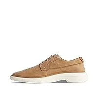 sperry mens gold plushwave commodore ox sneaker, tan nubuck, 11 us