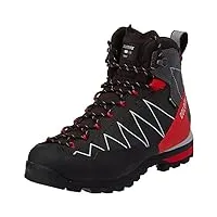 dolomite bottes crodarossa pro gtx 2.0, chaussure de piste d'athlétisme mixte, noir (fiery red), 45 eu