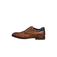 lloyd homme chaussures à lacets molto, monsieur chaussures d'affaires,semelle intérieure amovible,chaussure d'affaires,cognac,43 eu / 9 uk