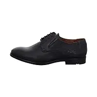 lloyd homme chaussures à lacets kelsan, monsieur chaussures d'affaires,semelle intérieure amovible,large,schwarz/pacific,42 eu / 8 uk