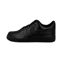 nike femme wmns air force 1 '07 chaussures de basket, noir (black), 36 eu