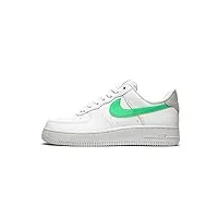 nike femme wmns air force 1 '07 chaussures de basket, white green glow l bone white, 40 eu