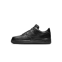 nike homme air force 1 '07 chaussures, triple black, 49.5 eu