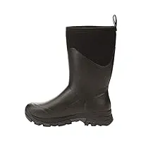 muck boots homme arctic ice mid agat botte de pluie, noir, 46 eu