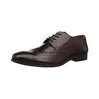 silver street london wilson, chaussures richelieu homme, bordeaux, 43 eu