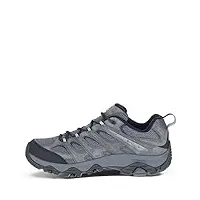 merrell chaussures de randonnée imperméables moab 3 pour homme, granite, 41.5 eu