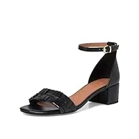 marco tozzi femme 2-2-28224-28 sandale à talon, noir, 38 eu