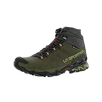 la sportiva mens ultra raptor ii mid leather gtx hiking boots, ivy/tango, 13.5