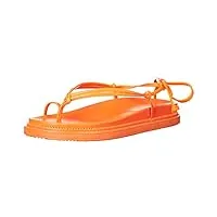 nine west femme sarest3 sandale, orange, 38.5 eu