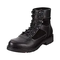 tommy hilfiger homme rwb hilfiger warm mix lace boot fm0fm04203 bottes mi-hautes, noir (black), 42 eu
