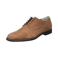 hugo homme kyron_derb_ksd chaussures habillées uniformes, medium brown218, 43 eu