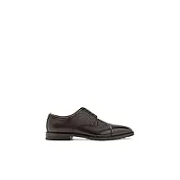 boss homme lisbonw_derb_grct chaussure habillée uniforme, dark brown202, 45.5 eu