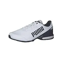 puma unisex equate sl chaussures de course sur route, puma white peacoat, 43 eu