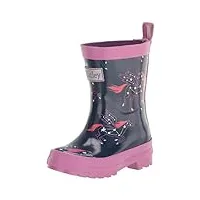 hatley printed wellington rain boots gummistiefel bateau de pluie, pegasus constellations, 25 eu