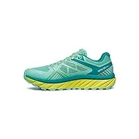 scarpa spin gtx velospin infinity, chaussures de trail running femme, aqua emerald green, 37.5 eu