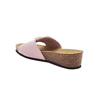 scholl femme amalfi mule sandale, pale pink, 40 eu