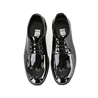 sirri garçons derby brevet robe formelle chaussures noires à lacets chaussures de bal de mariage taille 29
