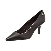 tommy hilfiger escarpins femme th pointy pump chaussures, noir (black), 41 eu
