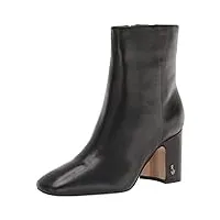 sam edelman women's fawn fashion boot, black, 11