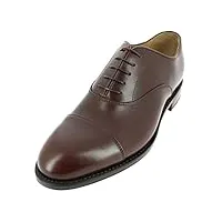 tony & paul. chaussures richelieu. faubourg, cuir. cuir noir. uni. fabrique en italie.