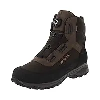 härkila atammik gtx chaussures de chasse imperméables en matériau crodura robuste marron – bottes de chasse avec fermeture rapide, marron, 43 eu